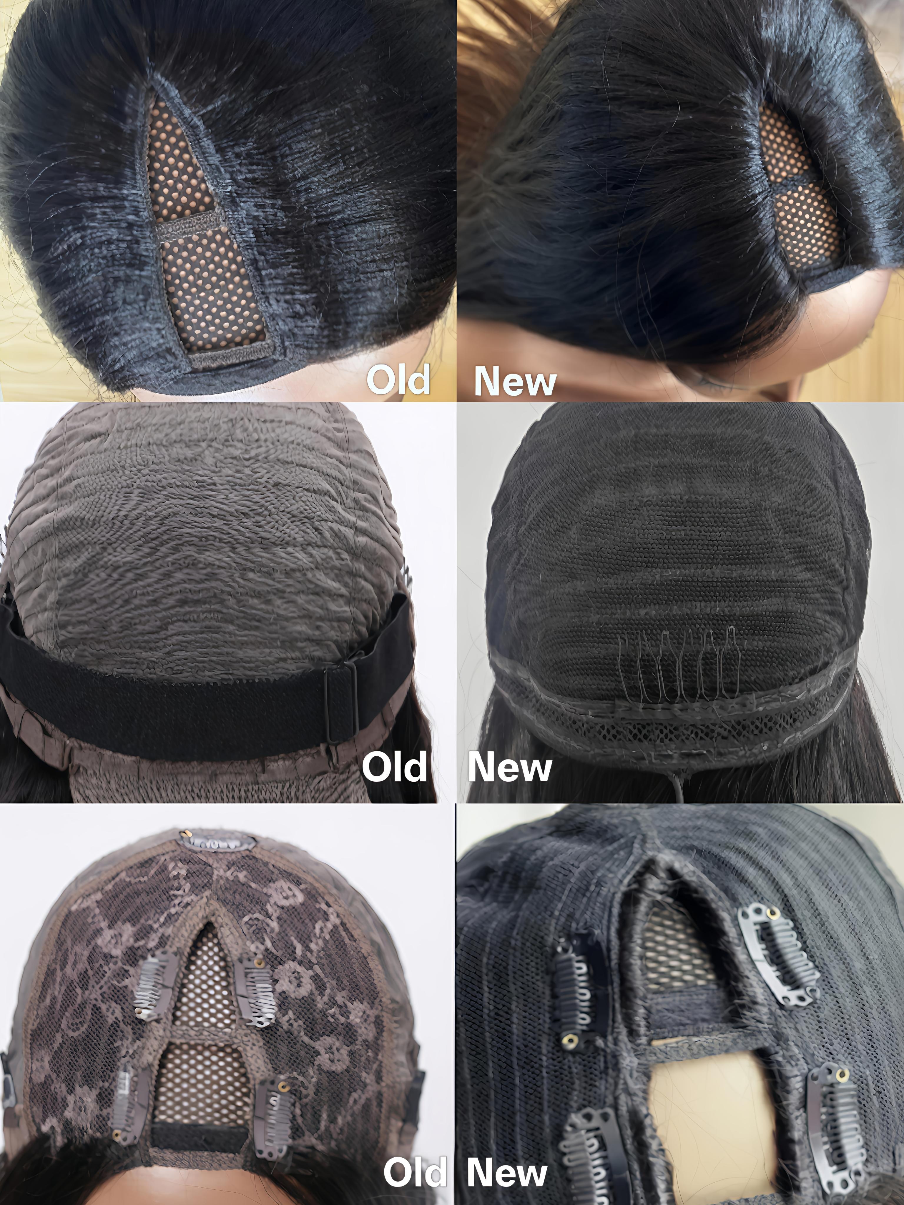 Normal V Part Wig VS EasiCountour V Part Wig