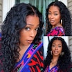  @Crown Water Wave Put on and Go Glueless Lace Human Hair Wigs 7x5 Byebye Knots Wig with Breathable Cap Beginner Friendly