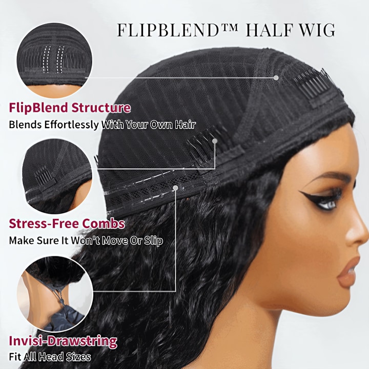 Features Of Beautyforever Half Wigs