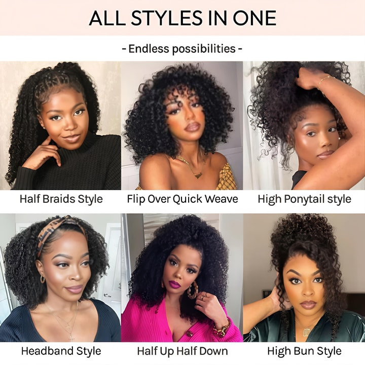 What Hairstyles Can You Make With Half Wigs?