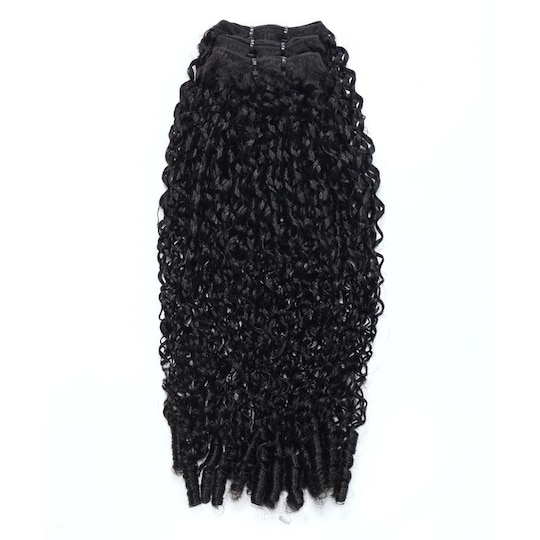  3 Pc/pack Burmese Curly Human Hair 3 Bundles With Twist Out Ends