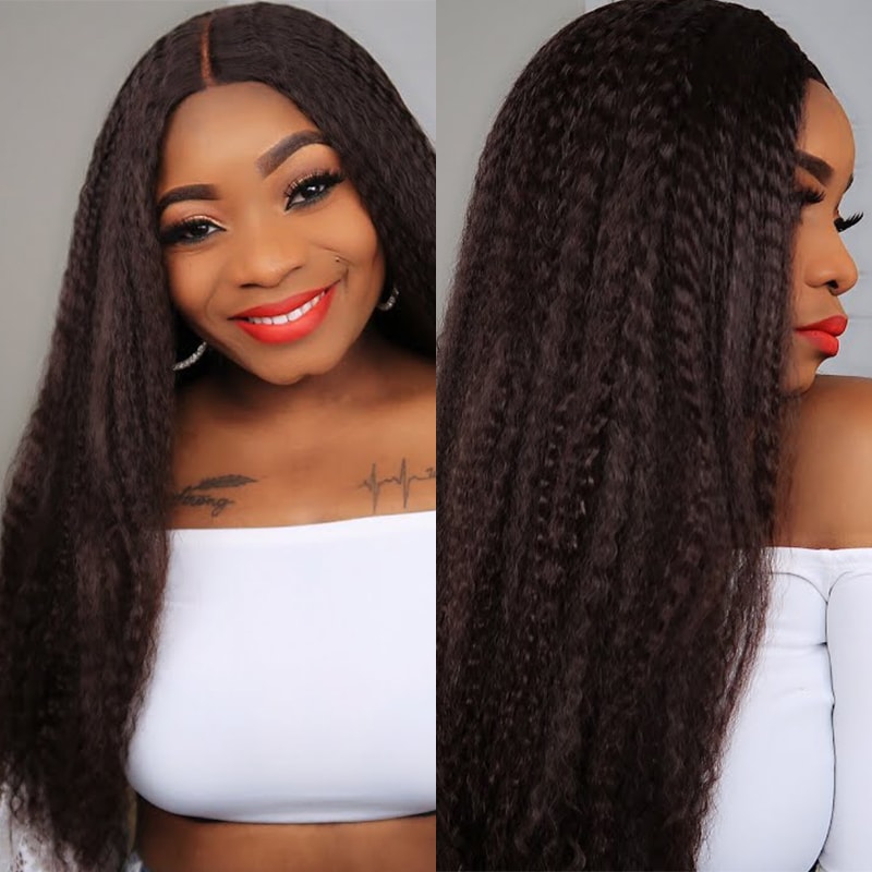 ☆100% remy hair human hair (U part) wig☆ Amazon.com : Deep Wave U Part Wigs Human Hair 26Inch Virgin